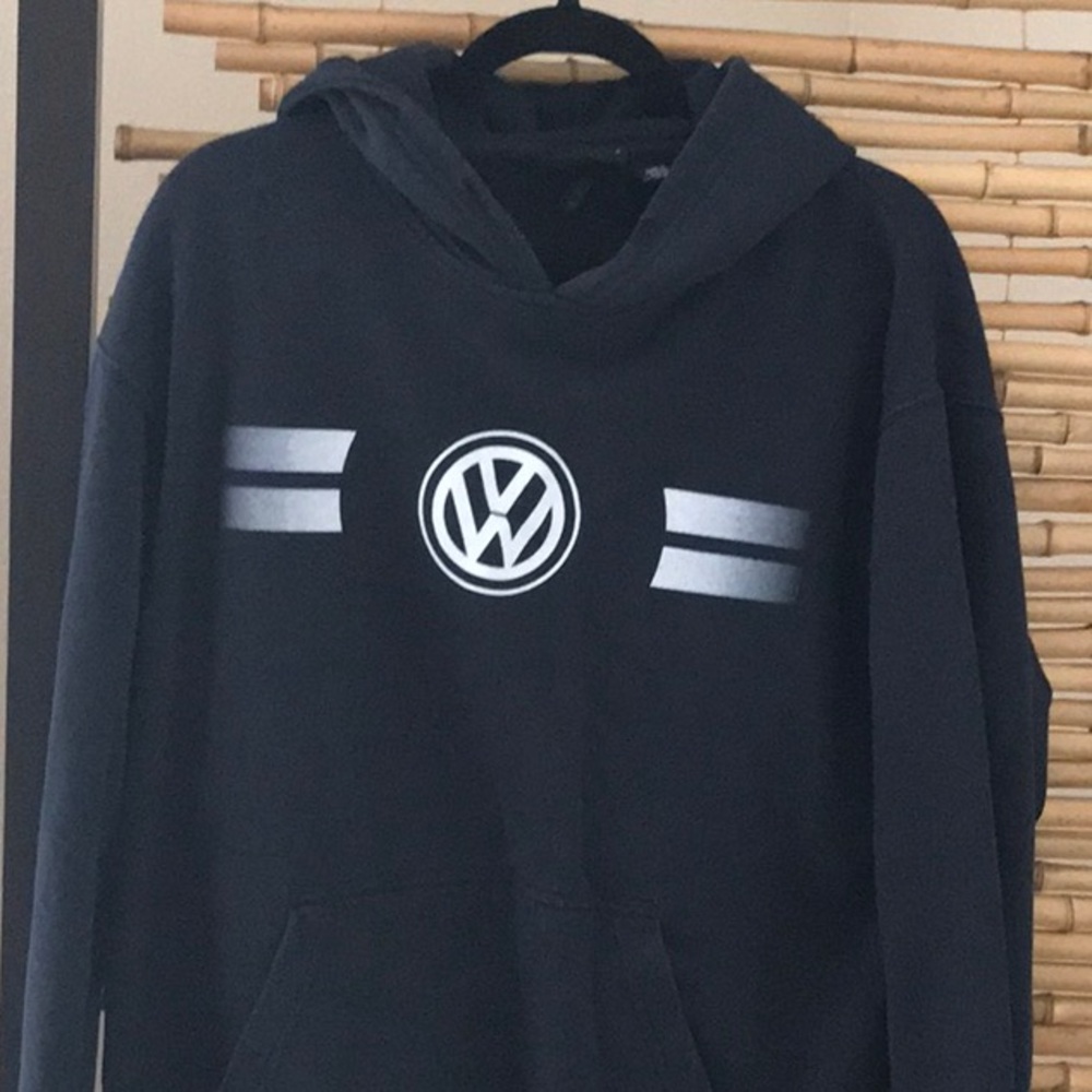 Men's Black Hoodie Sweater